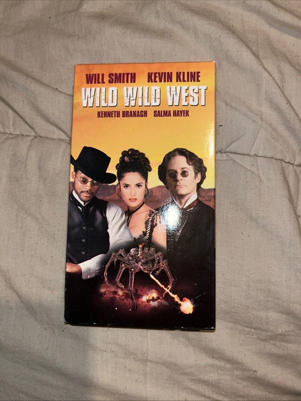 Wild Wild West VHS Movie - Yellow/Black Cover